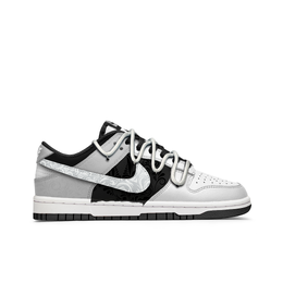 Nike Кроссовки для скейтбординга Dunk Free Panda Rose Heart с противоскользящим покрытием, износостойкие, унисекс, черно-белые dd1391-100(team202-玫瑰之心) | black white