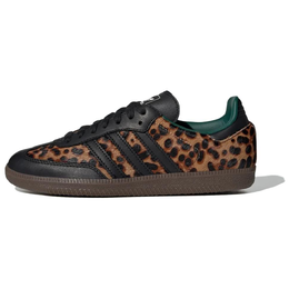 Adidas Кроссовки Adidas Samba Og Black Green Leopard Women's ji2735 | brown black
