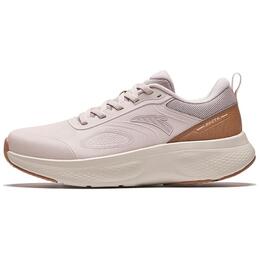Кроссовки для бега Anta Variety Training Collection с низким верхом, противоскользящие, износостойкие, женские, серо-коричневые 122447792-6 | lotus gray/rose gold