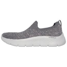 Skechers Скейчерс Женские Серые Повседневные Кроссовки Go Walk Fle Low Top 124818-ccpk | gray
