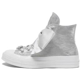 Кроссовки для скейтбординга Chuck Taylor All Star с противоскользящим износостойким верхом, унисекс, серебристые Converse, Silver a12772c | silver
