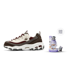 D'Lites 1.0 'Wine Red Brown' Женские кроссовки Skechers, Бордово-коричневый 149906-bugy | burgundy brown