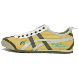 Onitsuka Tiger MEXICO 66 Противоскользящие и износостойкие дышащие низкие повседневные кроссовки унисекс, желтые d3k0n-0143（team616-挑战） | yellow