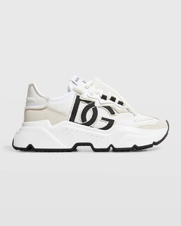 Беговые кроссовки Daymaster из смешанной кожи Dolce & Gabbana, цвет White prod244250020 | white