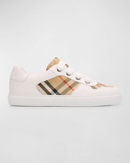 КРОССОВКИ K1 NOAH НА ШНУРОВКЕ В Клетку Burberry, цвет Sand Check prod272500470 | sand check