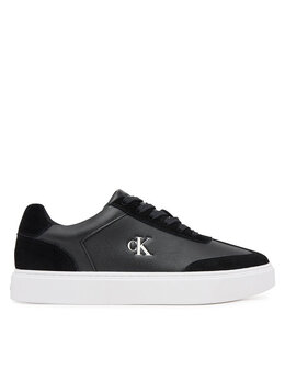 Кроссовки Classic Cupsole Laceup Wt Mix YM0YM01429 Calvin Klein, чёрный 0000305526038 | schwarz