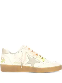 Golden Goose star-detail leather sneakers 31907377