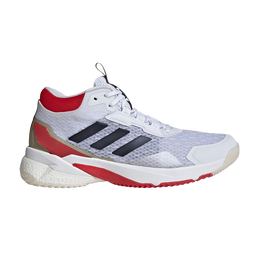Кроссовки Adidas Wmns Crazyflight 5 Mid Indoor 'White Better Scarlet', белый ig1611 | cloud white/team navy blue/better scarlet