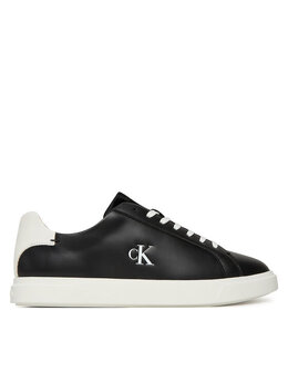 Кроссовки Low Pro Cups Lth Mg HW0HW02823 Calvin Klein, чёрный 0000305525017 | schwarz