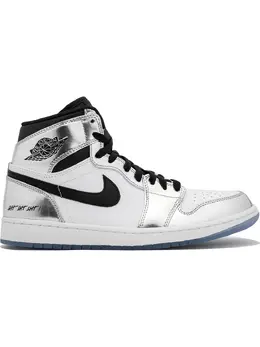 Кроссовки Air 1 Hi Retro Jordan, белый 13157850 | белый