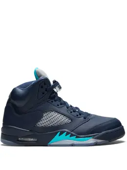 Кроссовки 'Air 5 Retro' Jordan, синий 13159042 | синий