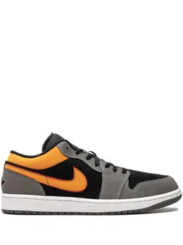 Кроссовки Air 1 Mid Vivid Orange Jordan, черный 21510606 | черный