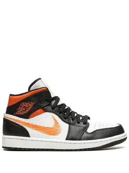Кроссовки Air 1 Mid Jordan, черный 18237286 | черный