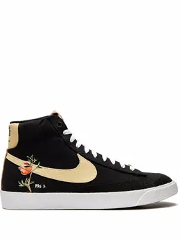 Высокие кеды Blazer Mid 77 Nike, черный 17502451 | черный