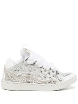 Кроссовки Curb со стразами Lanvin, белый 18550734 | белый