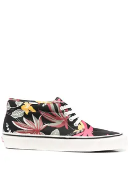 Кеды с цветочным принтом Vans, черный 18278977 | черный