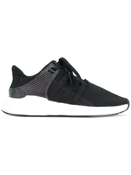 Кроссовки EQT Support 93/17 Milled Leather Adidas, черный 12112734 | черный