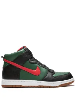 Кроссовки Dunk Hi Supreme Spark Le East Nike, зеленый 18824477 | зеленый