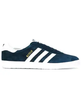 Кроссовки Gazelle Navy Blue/White Adidas, синий 11806706 | синий
