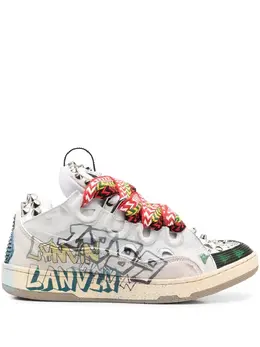 Кроссовки с принтом граффити Lanvin, серый 18366412 | серый