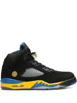 Кроссовки Air 5 Retro Jordan, черный 14477833 | черный