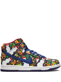 Кроссовки SB Dunk High TRD QS Nike, синий 14312470 | синий