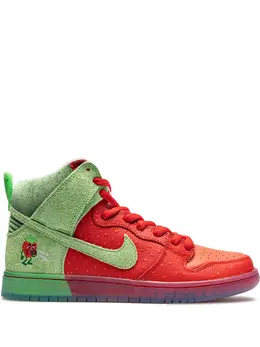 Кроссовки SB Dunk High Strawberry Cough Nike, красный 15488533 | красный