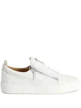 Кеды с молниями Giuseppe Zanotti, белый 19206526 | белый