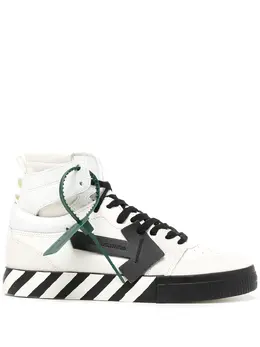 Высокие кеды Vulcanized Off-White, белый 18070249 | белый