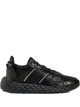 Кроссовки Urchin с блестками Giuseppe Zanotti, черный 15558106 | черный