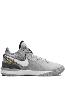 Кроссовки Zoom LeBron NXXT Gen Wolf Grey Metallic Gold Nike, серый 22862643 | серый