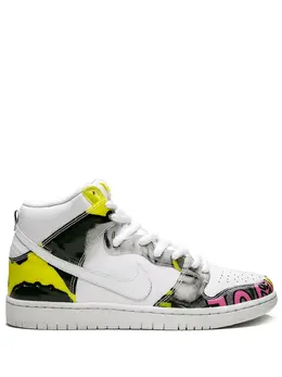 Кеды Dunk High PRM DLS SB Nike, белый 14110313 | белый