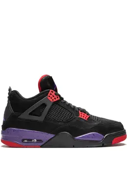 Кроссовки Air 4 Retro Raptors/Drake Ovo Jordan, черный 14238228 | черный