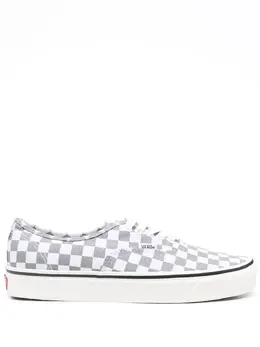 Кеды Authentic в клетку Vans, серый 19778148 | серый