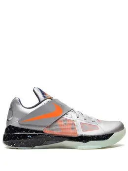 Кроссовки KD 4 Galaxy Nike, серебряный 22362184 | серебристый