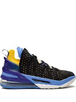 Высокие кроссовки LeBron 18 Nike, черный 17398375 | черный