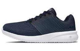 Кроссовки мужские низкие темно-синие / синие Skechers 55306海军蓝色/蓝色 | navy blue / blue