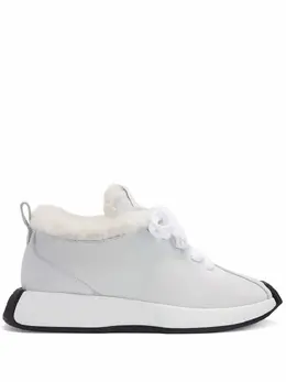 Кроссовки Ferox с подкладкой из овчины Giuseppe Zanotti, белый 17051808 | белый