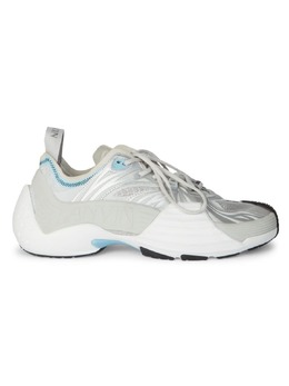 Низкие кожаные кроссовки Flash-X Lanvin, серебряный 0400022445523 | silver