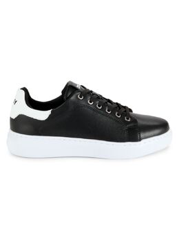 Низкие кожаные кроссовки с логотипом Dkny, черный 0400020849201 | black