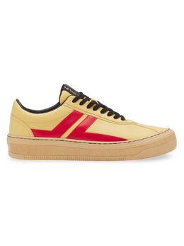Кожаные кроссовки Cash Lanvin, цвет Bright Yellow 0400022845709 | bright yellow