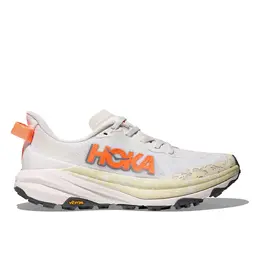 Женские трейловые кроссовки SPEEDGOAT 4 Hoka, белый/оранжевый mp_0309930_0001147811wng | blanco / naranja