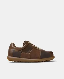 Женские кроссовки Pelotas Ariel Hella Twins из кожи Camper, коричневый mp_0611830_k201786002 | marrón