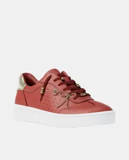 Женские кроссовки Scotty на шнуровке Michael Kors, огненно-красный a56322776 | rojo fuego
