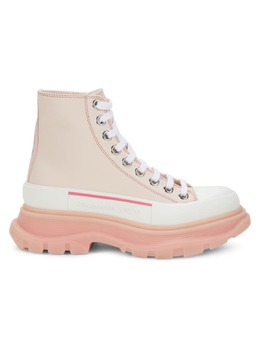 Высокие кеды Colorblock Alexander McQueen, цвет Pale Peach 0400022855318 | pale peach