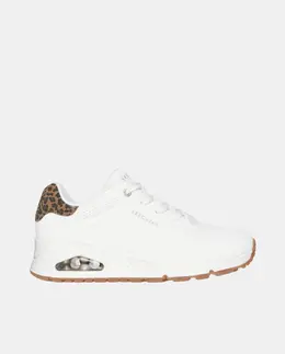 Женские кроссовки из кожи с воздушной камерой Skechers, белый a54740905 | blanco