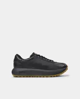 Женские кожаные кроссовки Pelotas Athens на шнуровке Camper, черный mp_0611830_k201853001 | negro