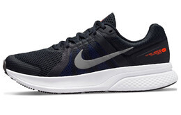 Кроссовки для бега Run Swift 2 мужские с низким верхом, черные/синие/серые Nike cu3517-401