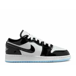 Кроссовки Nike Air Jordan 1 Low, размер 7US, черный 102026665814