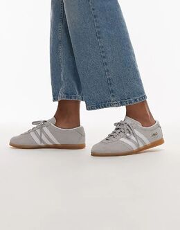 Кроссовки Adidas Gazelle Lo Pro серого и белого цветов 141935359 | light grey